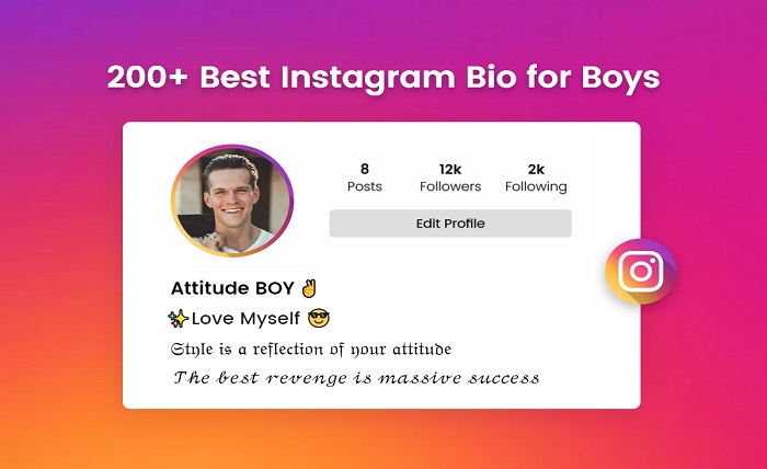instagram bio style