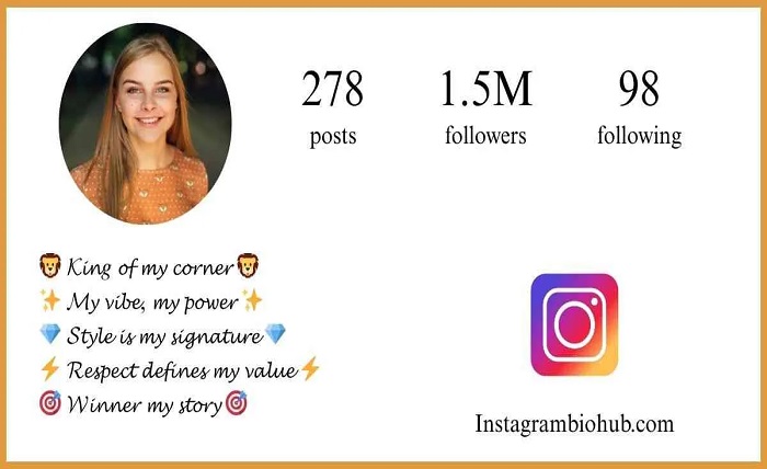 instagram bio for boys english
